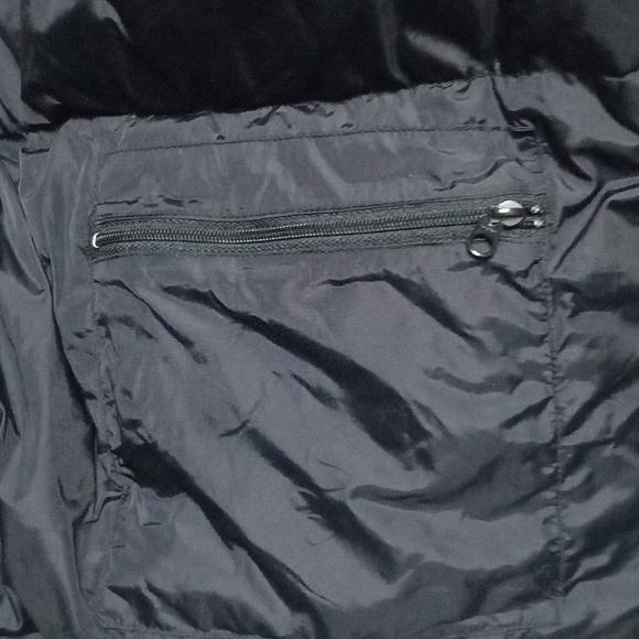 Mens Woolrich Puffer Duck Down Winter Vest XL Navy Blue - Picture 6 of 6